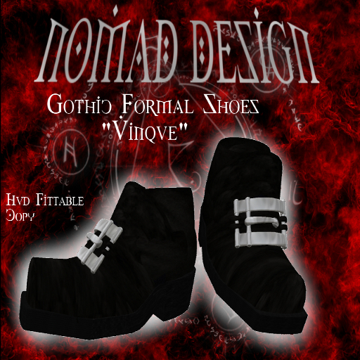 ND - Gothic Formal Shoes "Vinque" Box