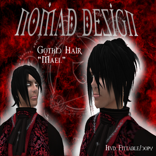 Gothic Hair "Mael" box