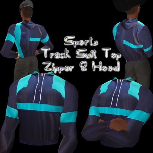Sport Track Jacket Blue