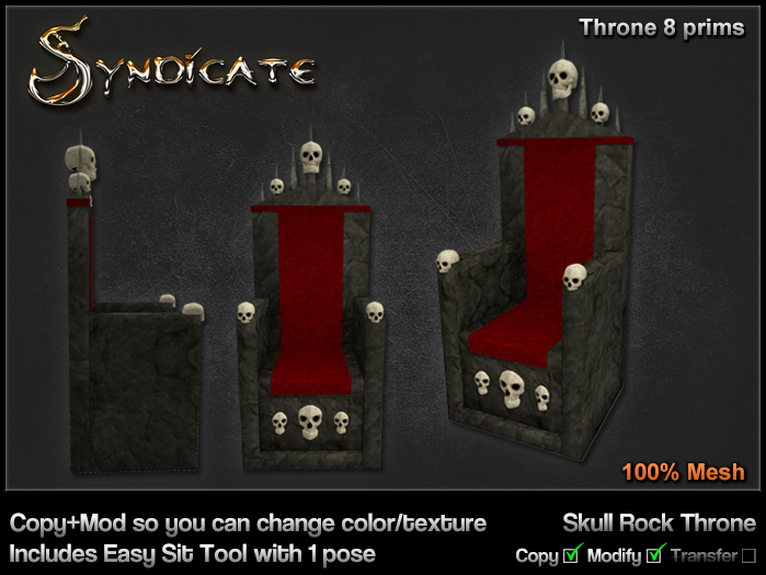Syndicate - Skull Rock Throne 1.0