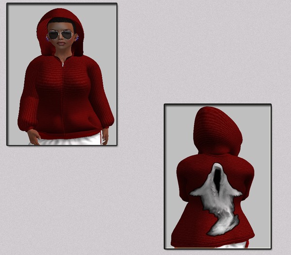 [Mc] ghost vest red mesh    (box)