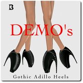 Blackburns Gothic Adillo Heels DEMO's