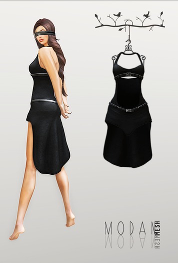 ::M.O.D.A.N.M.E.S.H.::Csl Dress Black