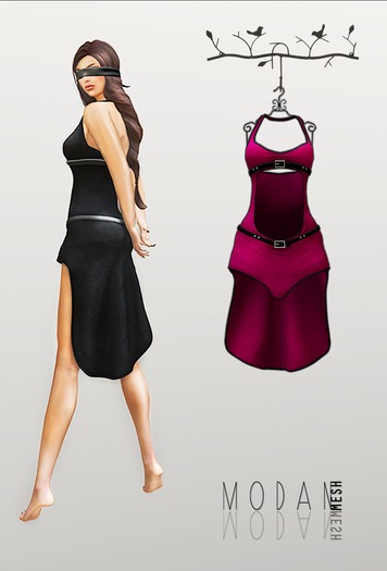 ::M.O.D.A.N.M.E.S.H.::Csl Dress Pink