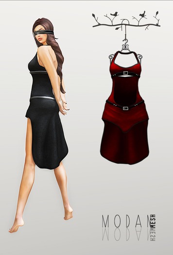 ::M.O.D.A.N.M.E.S.H.::Csl Dress Red