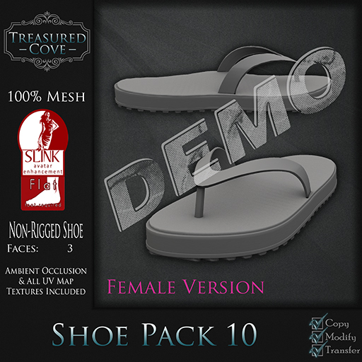 -TC- Shoe Pack 10 Mesh Demo