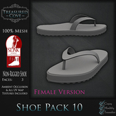 -TC- Shoe Pack 10 Mesh 50% Discount!!