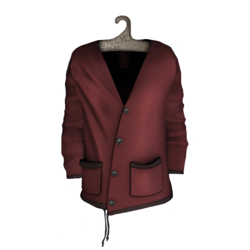 AITUI CLOTHING FACTORY - Spring Cardigan - Maroon