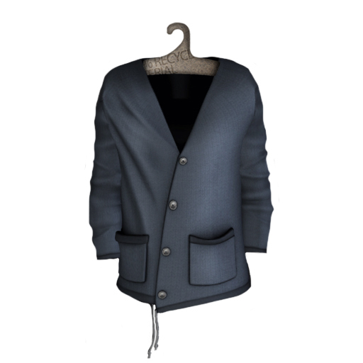 AITUI CLOTHING FACTORY - Spring Cardigan - Blue