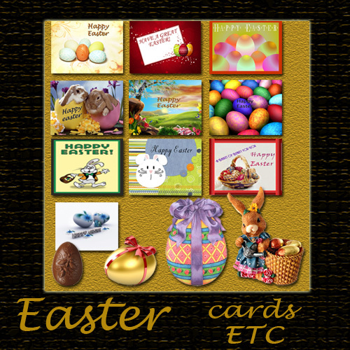 24 easter textures/easter cards+alpha