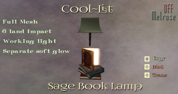 [offM] CoolLit - Book Lamp (Red) BOX