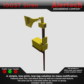 [Alertech] 1003T Siren - Boxed