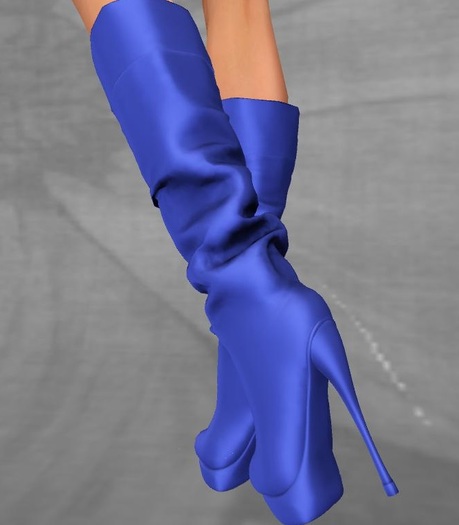 Hailey Boots Blue Boxed