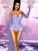 Monet Corset~Lilac Lace
