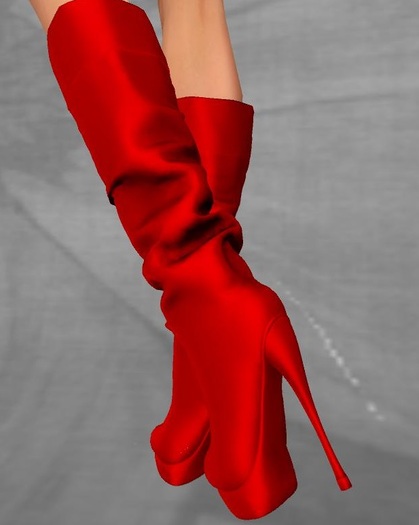 Hailey Boots Red Boxed