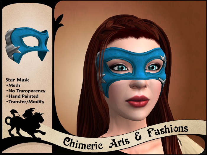 Star Mask (Blue & Silver)