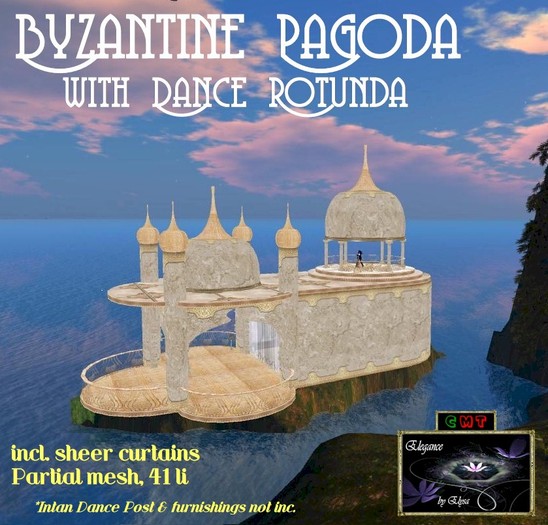 *EbE* Byzantine Rotunda (roses lamp)