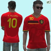 BELGIUM - HAZARD 10 - male shirt (MESH) boxed