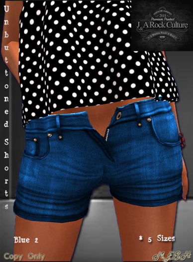 Unbuttoned Shorts J&A Blue 2