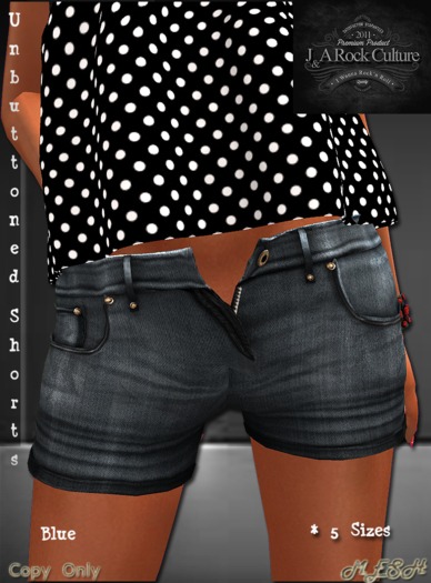 Unbuttoned Shorts J&A Blue