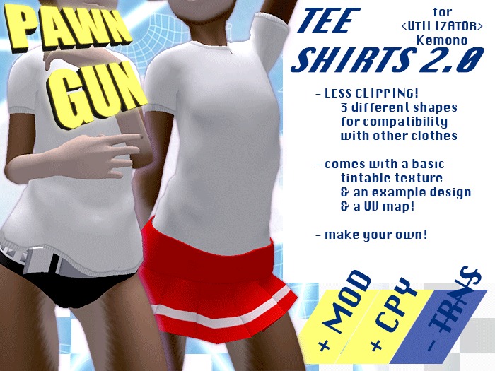 [PAWNGUN] kemono.teeShirt2