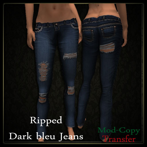 Filou ripped bleu jeans