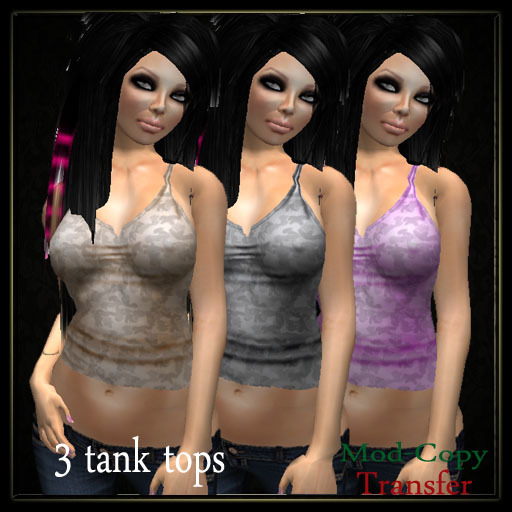 Filou 3 tank tops