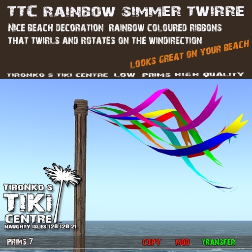 BeachBonanza TTC RAINBOW SIMMER TWIRRE NC BOXED