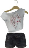 Entice - Karla Top & Shorts Kissable