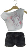Entice - Karla Top & Shorts Flirty