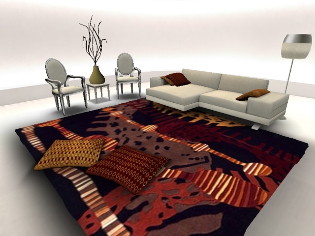 HIMD- MODERN AREA RUG MI.98s (boxed)