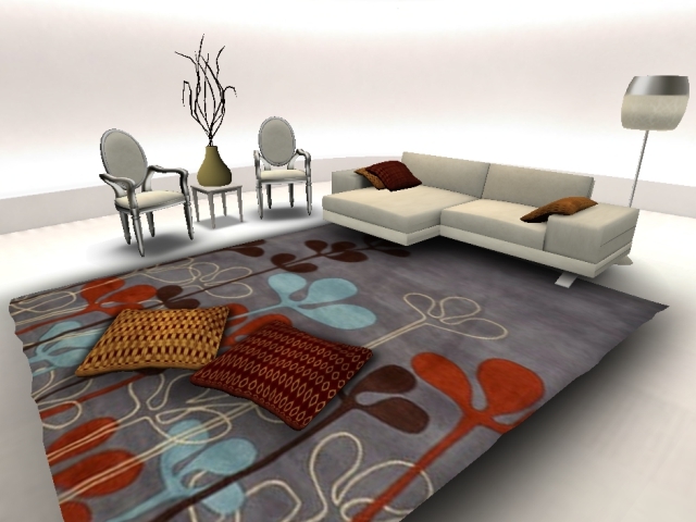 HIMD- MODERN AREA RUG MI.98s (boxed)