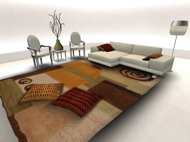 HIMD- MODERN AREA RUG MI.98s (boxed)