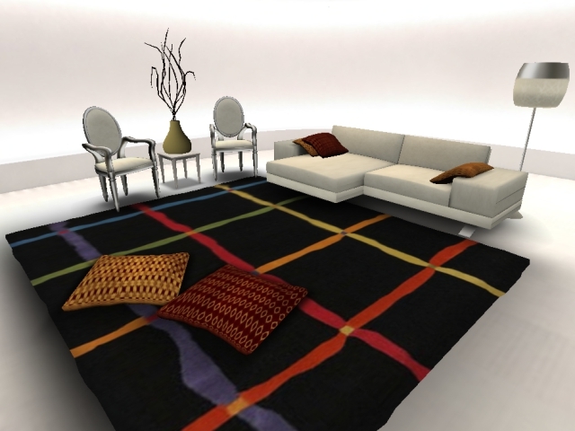 H♥MD- MODERN AREA RUG MI.125s