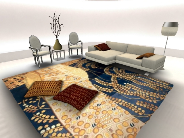 HIMD- MODERN AREA RUG MI.98s (boxed)