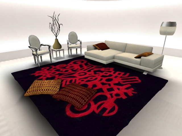 H♥MD- MODERN AREA RUG MI.106s