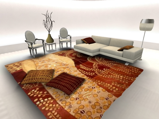 HIMD- MODERN AREA RUG MI.98s (boxed)