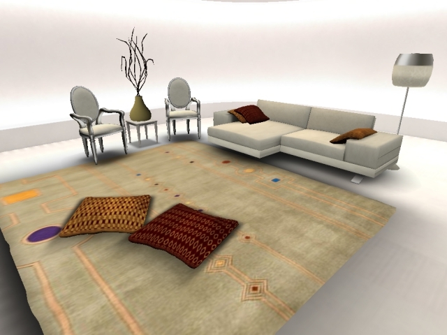 H♥MD- MODERN AREA RUG MI.115s // 