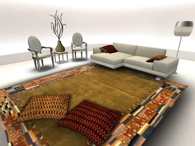 HIMD- MODERN AREA RUG MI.98s (boxed)