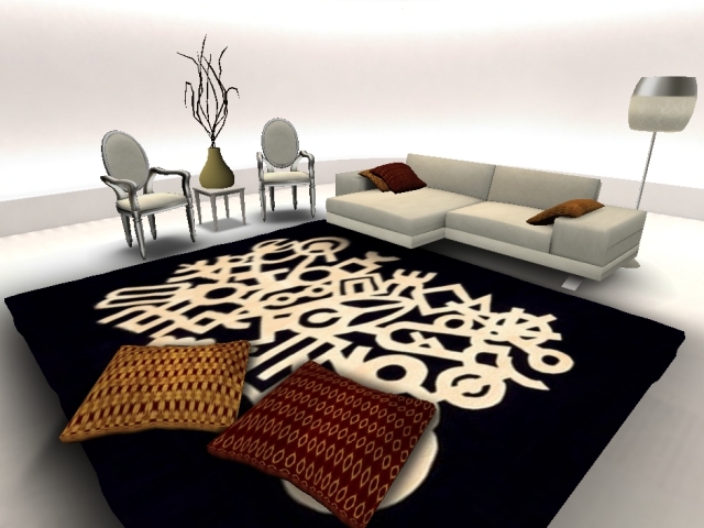 HIMD- MODERN AREA RUG MI.98s (boxed)