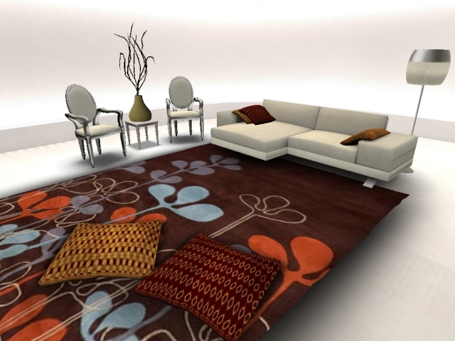 HIMD- MODERN AREA RUG MI.98s (boxed)