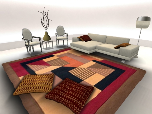 HIMD- MODERN AREA RUG MI.98s (boxed)
