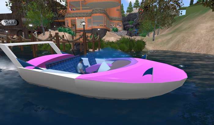a Wave Cruiser  boat 4p [pink]
