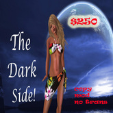 Black Floral Sarong Set