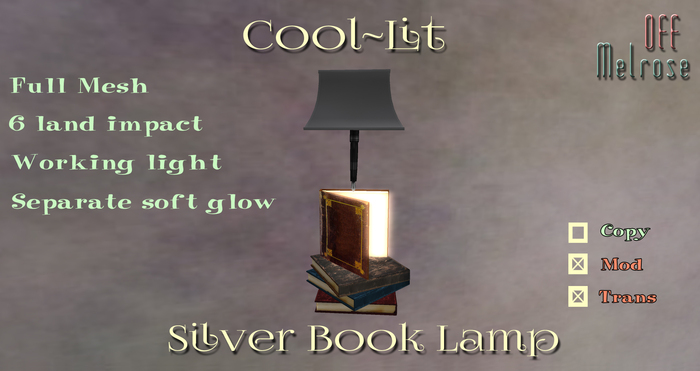 [offM] CoolLit - Book Lamp (Red) BOX
