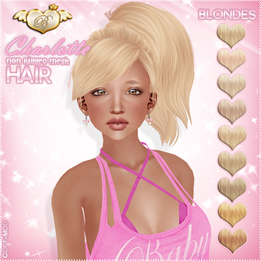 50% OFF :*BABY*: Hair Charlotte - Blondes