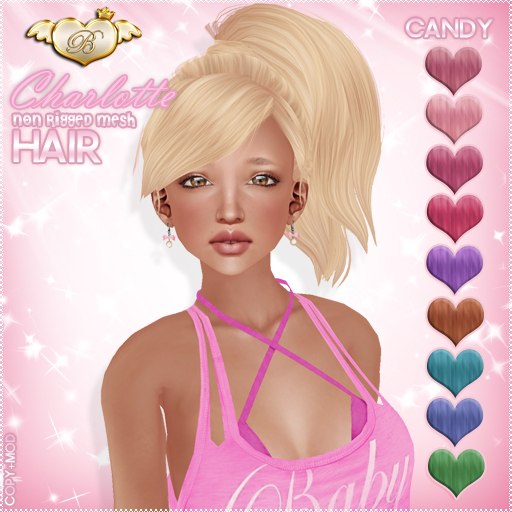50% OFF :*BABY*: Hair Charlotte - Candy