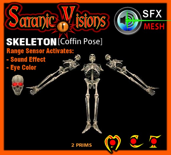 Skeleton Coffin