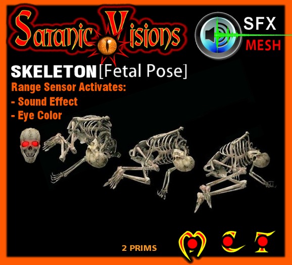Skeleton Fetal Pose