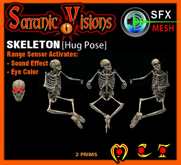 Skeleton Hug Pose